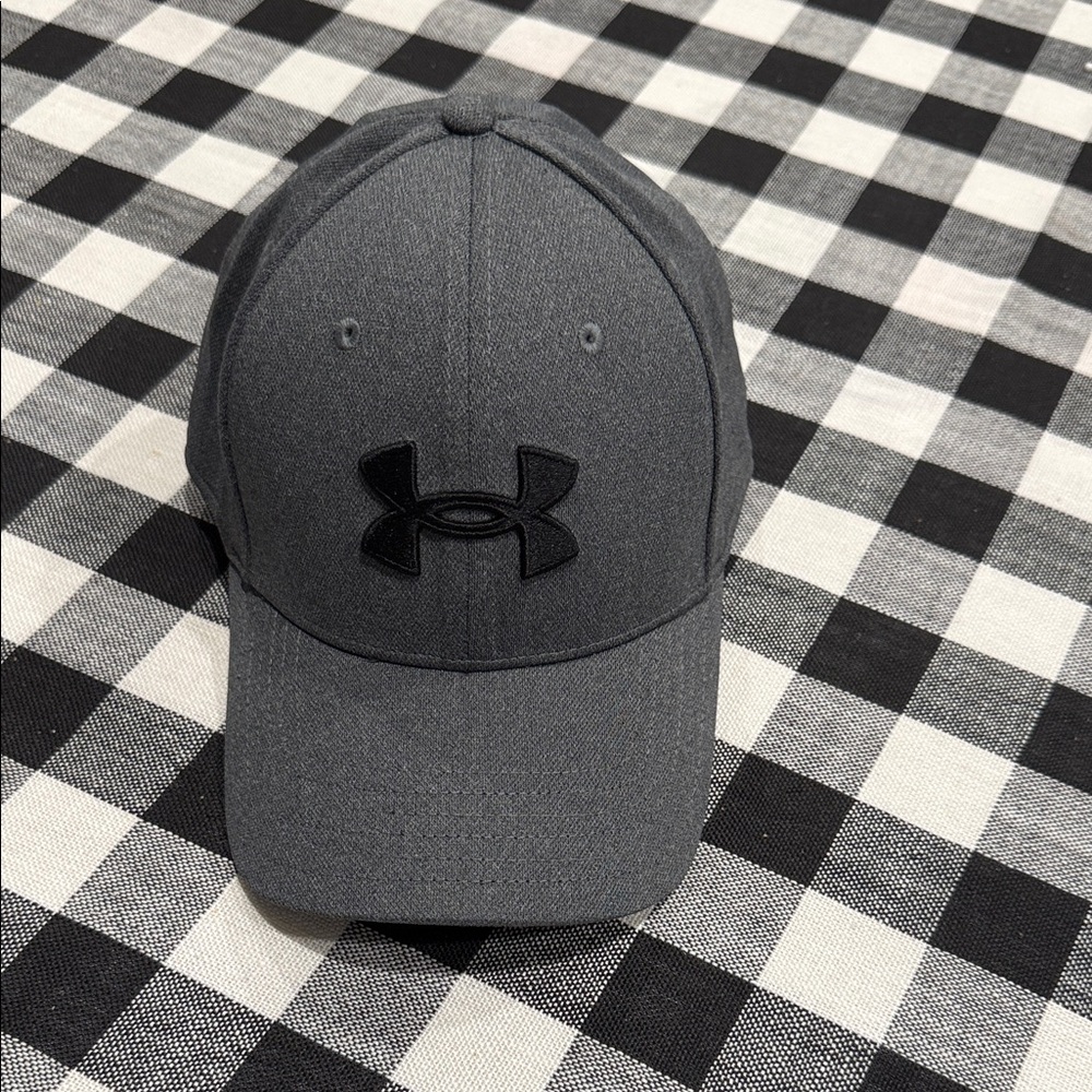 Under Armour Charcoal Black Logo Cap